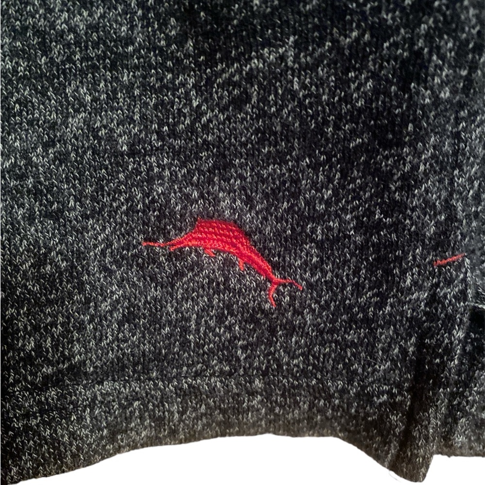 Tommy Bahama Knit Long Sleeve Men’s Gray Top Hilfiger Size Large - Picture 2 of 6